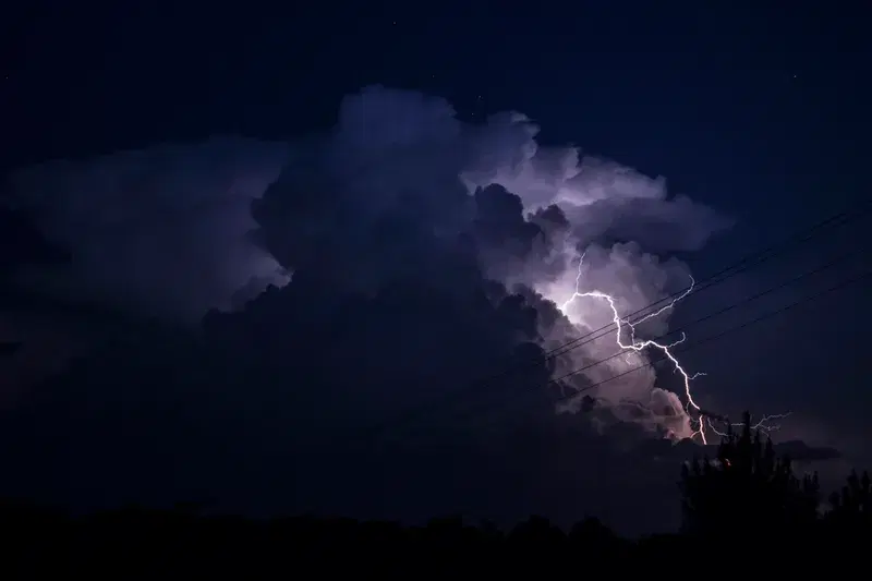 Cover Image for Finding Calm in Nature's Thunderstorms: Embracing the Wild