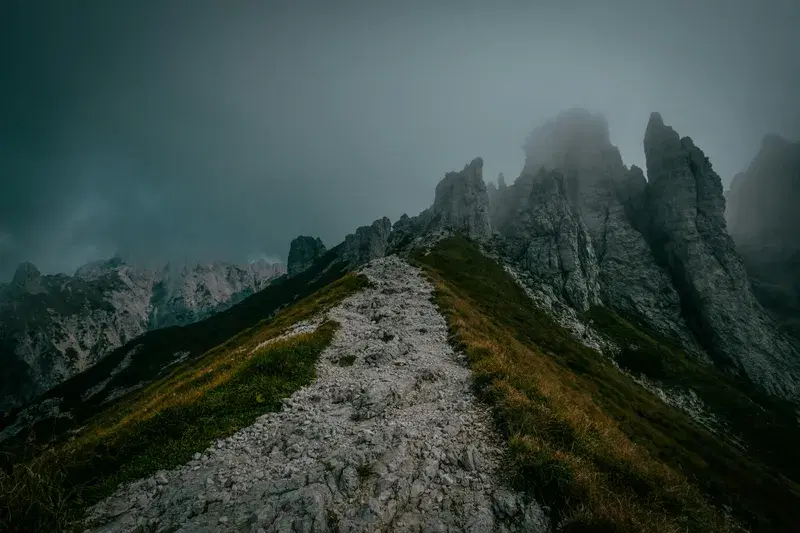 Cover Image for Finding Mindfulness in Nature: The Serenity of Foggy Mountain Landscapes