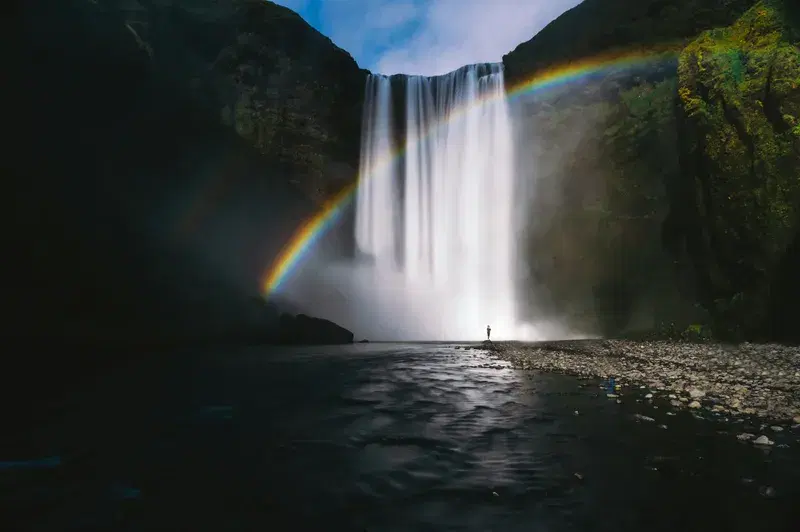 Cover Image for Exploring the Healing Power of Nature: A Journey to Skogafoss Falls