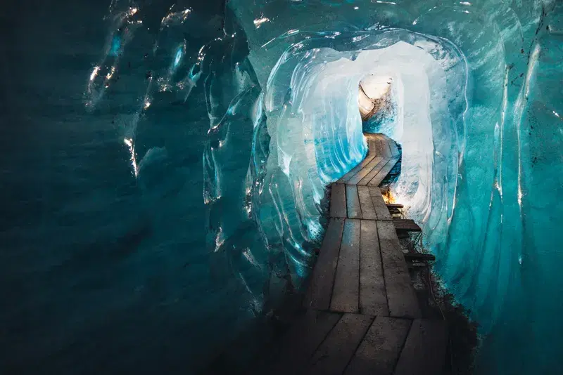 Cover Image for The Serenity of Ice Tunnels: Finding Peace in Nature's Wonders